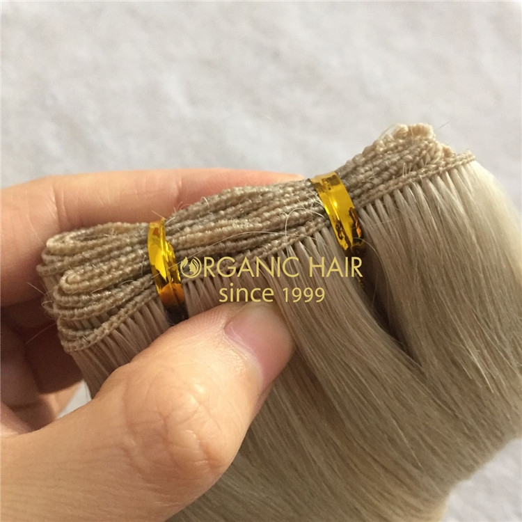 Customized hand tied wefts-with the best quality and affordable A177